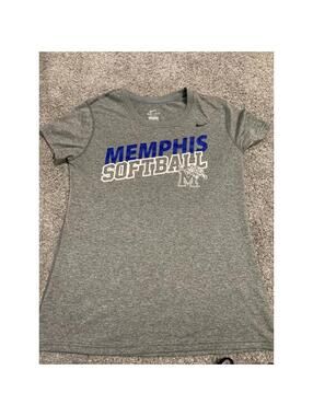 Nike University of Memphis Softball T Shirt size Medium